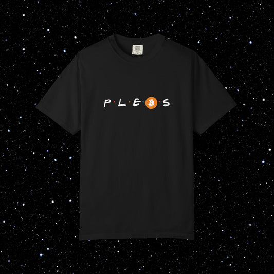 PLEBS - Comfort Colors Bitcoin Tee Shirt