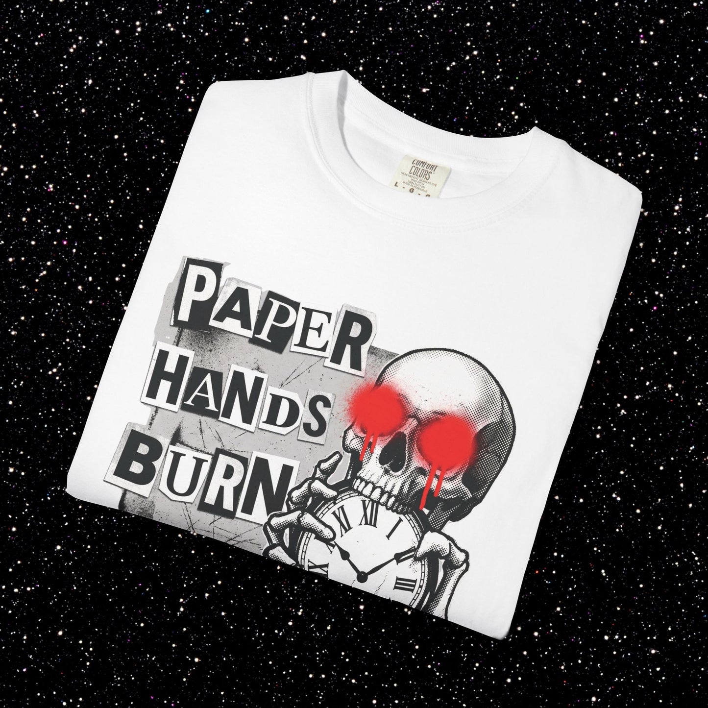 Paper Hands Burn Tee