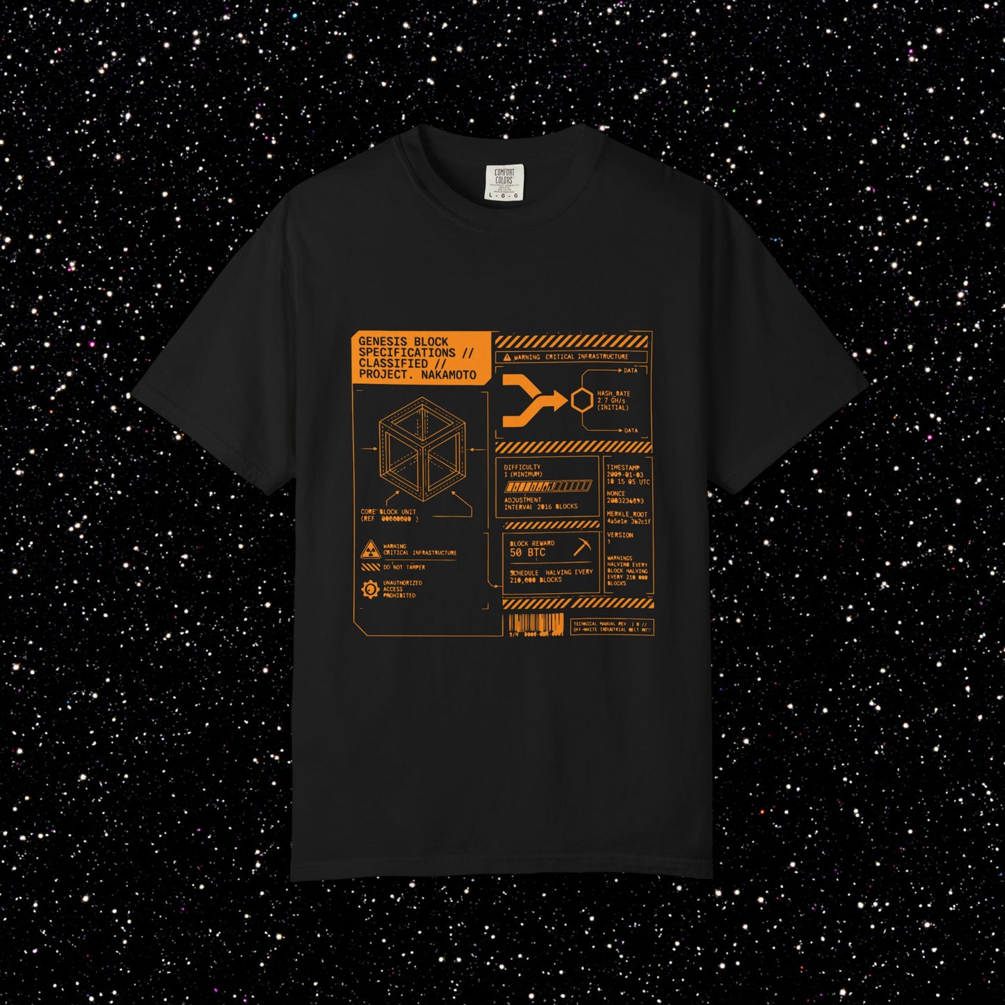 Bitcoin Blueprint Tee