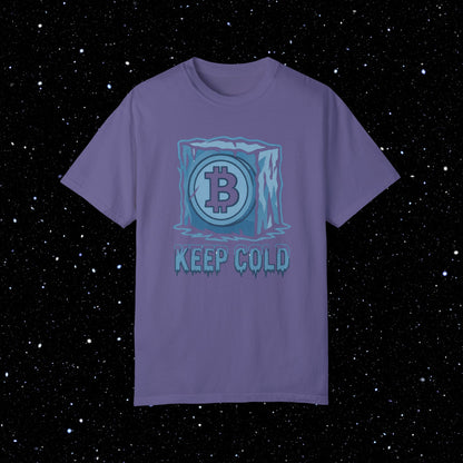 Bitcoin Cold Storage Comfort Colors Tee Shirt