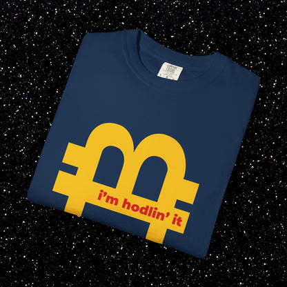 I’m Hodlin’ It Tee – Bitcoin Arches Tee