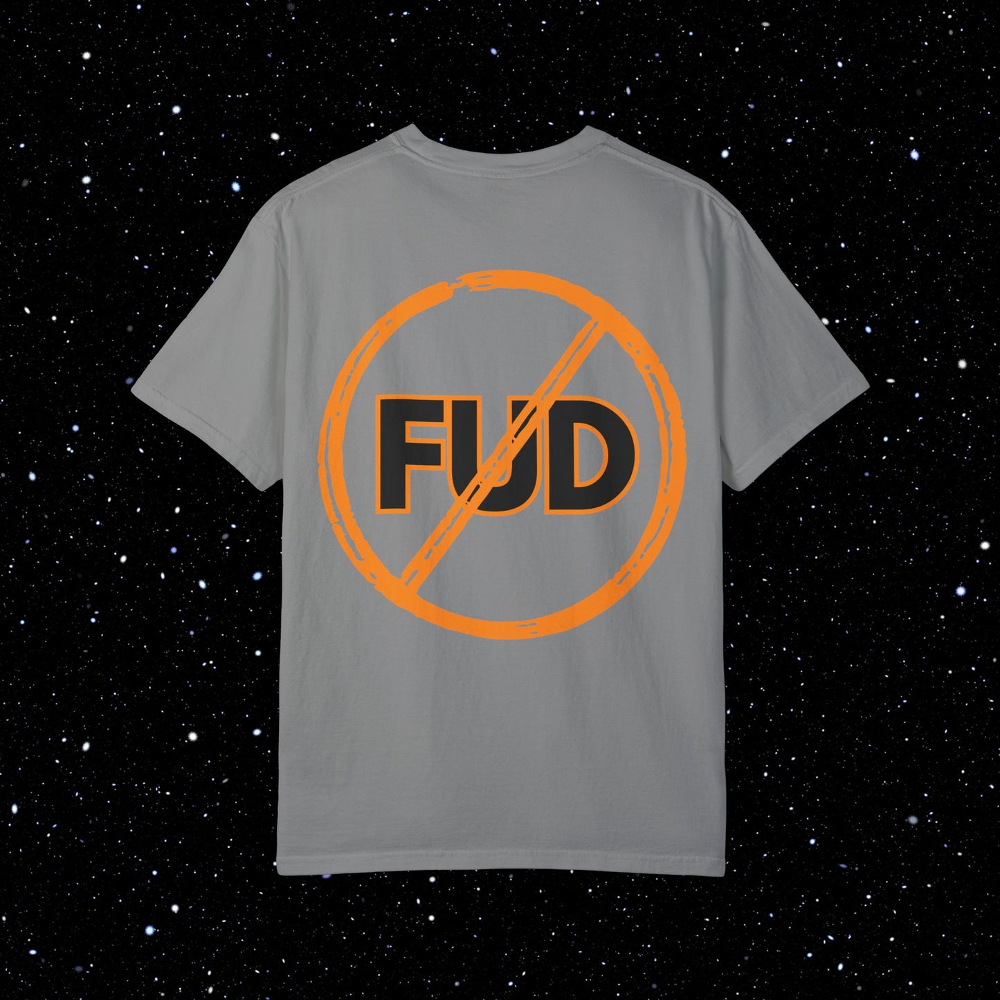 No FUD - Bitcoin Comfort Colors Back Print Tee