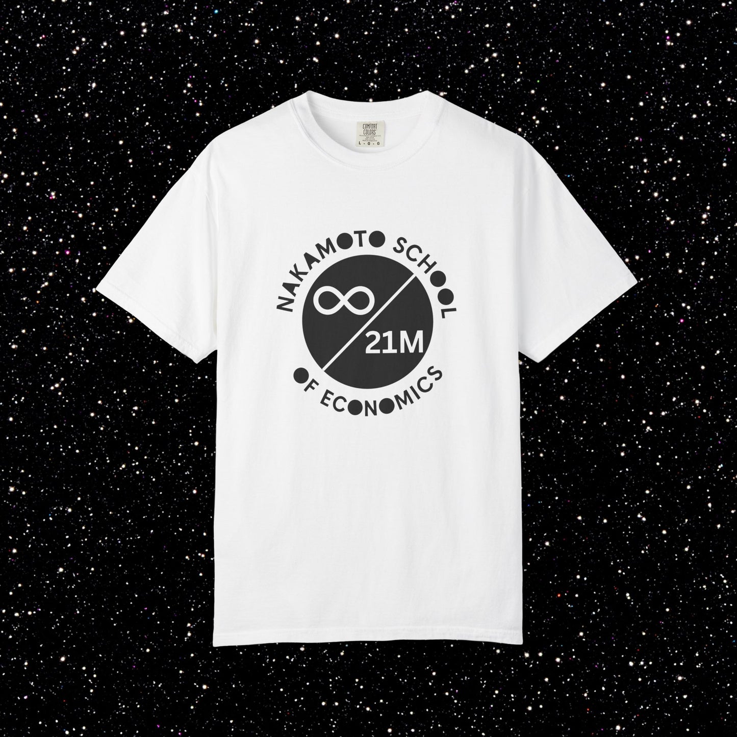 Nakamoto School of Economics ∞ / 21M Bitcoin Tee