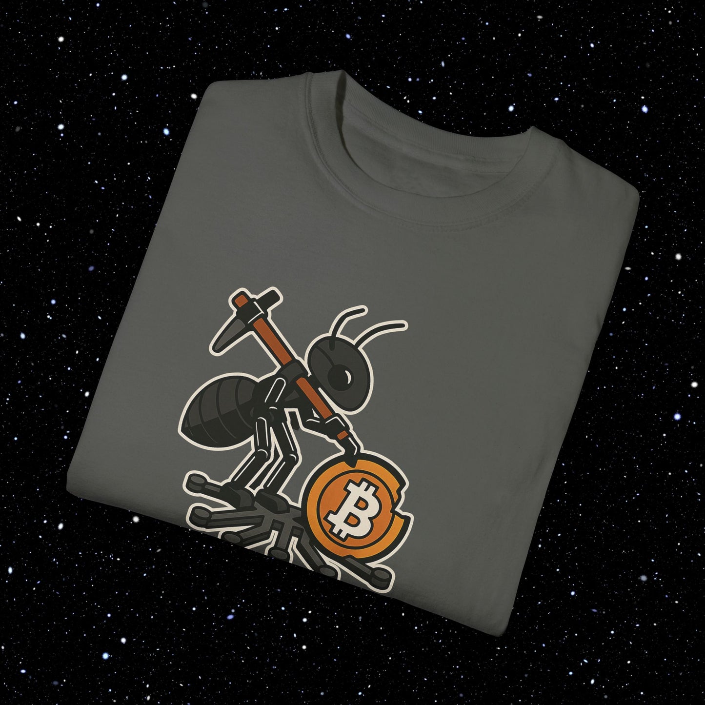 Bitcoin Ant Miner Comfort Colors Tee Shirt