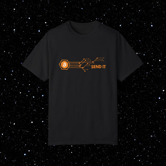 Send It - Bitcoin Comfort Colors Tee Shirt