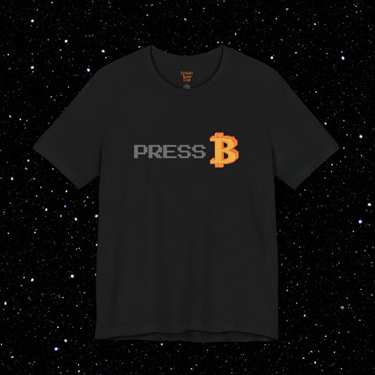 Press Bitcoin Tee Shirt