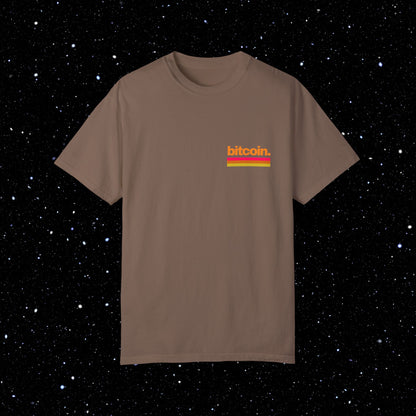 Minimal Bitcoin Comfort Colors Tee Shirt