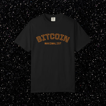 Bitcoin Maximalist College Tee
