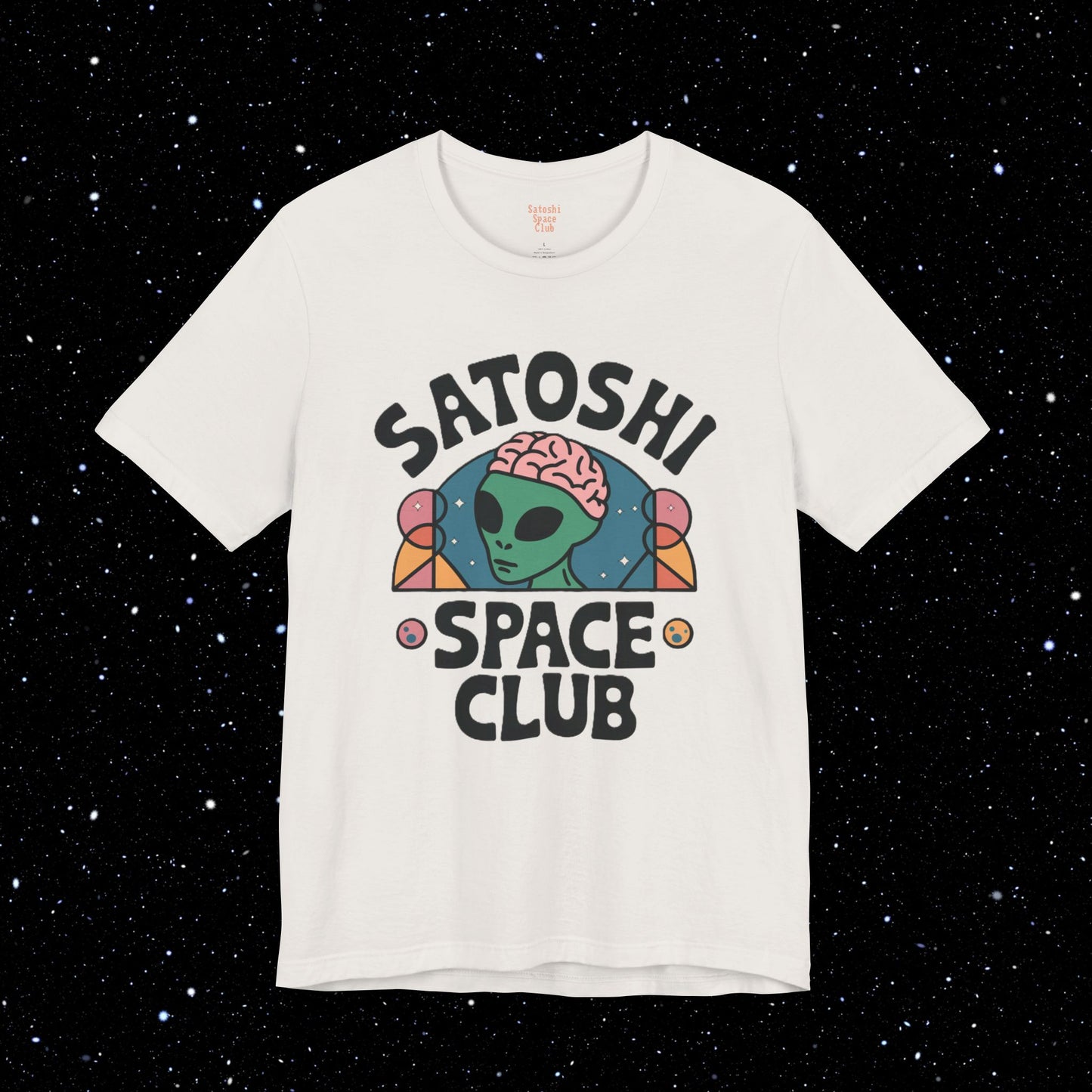 Satoshi Alien Brain Bitcoin Shirt