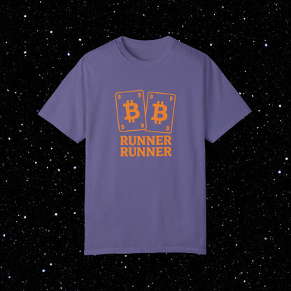 Runner Runner Bitcoin Comfort Colors Tee Shirt