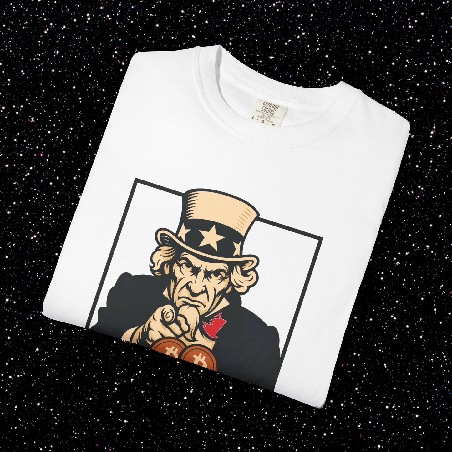 SELF CUSTODY Uncle Sam Bitcoin Tee