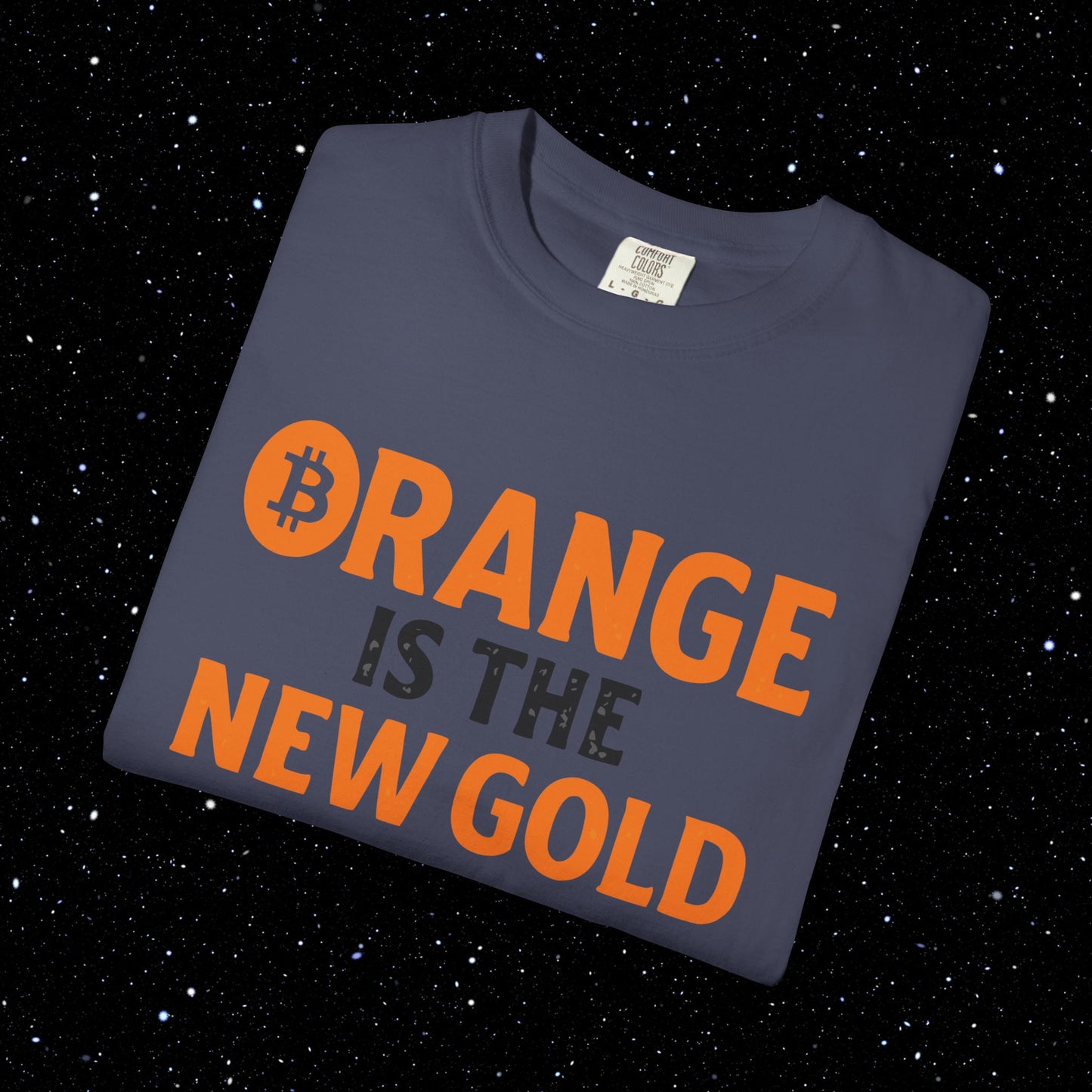Orange Is The New Gold Bitcoin Tee