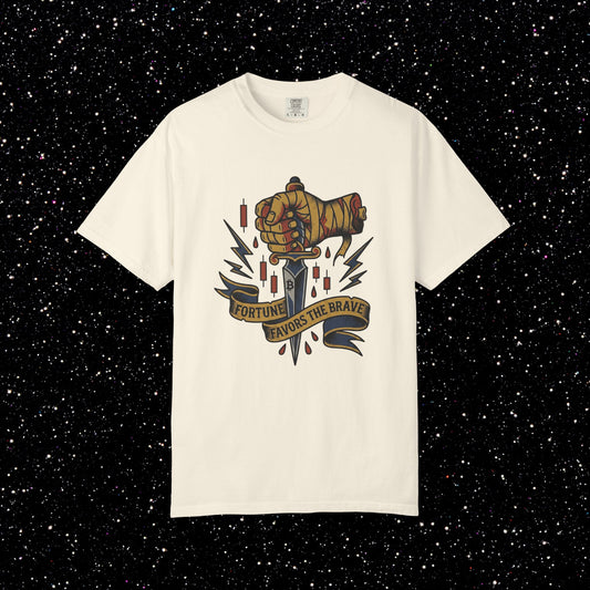 Fortune Favors the Brave Tiger Tee