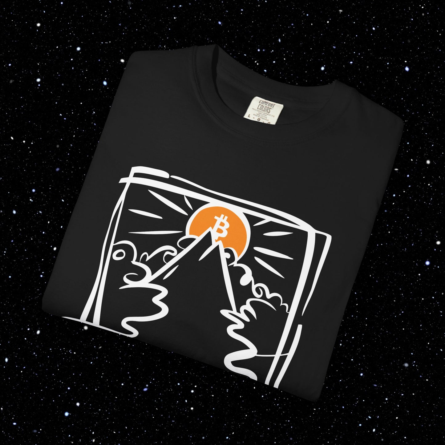 Sunrise Doodle Bitcoin Tee