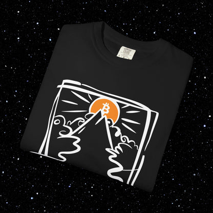 Sunrise Doodle Bitcoin Tee