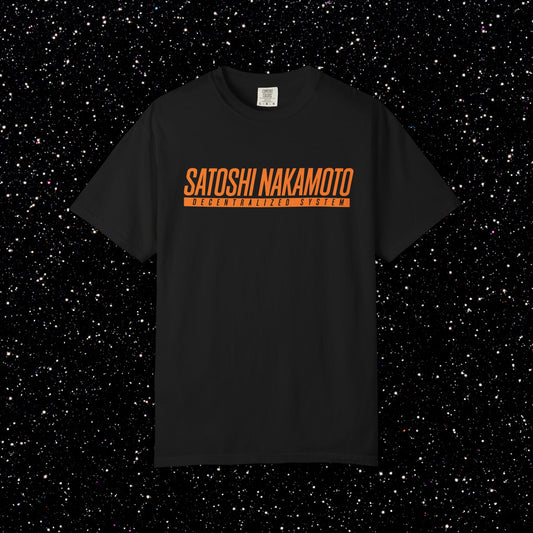 Satoshi Nakamoto – Decentralized System Tee