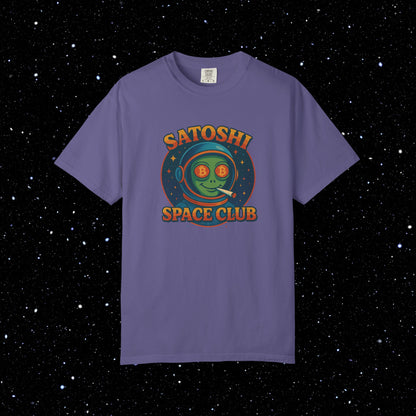 Satoshi Space Club - High on Bitcoin Tee Shirt