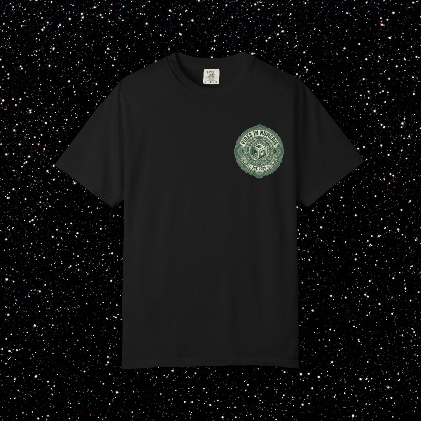 Sound Money Crest T-Shirt – Vires in Numeris Back Print | Bitcoin Opsec Tee