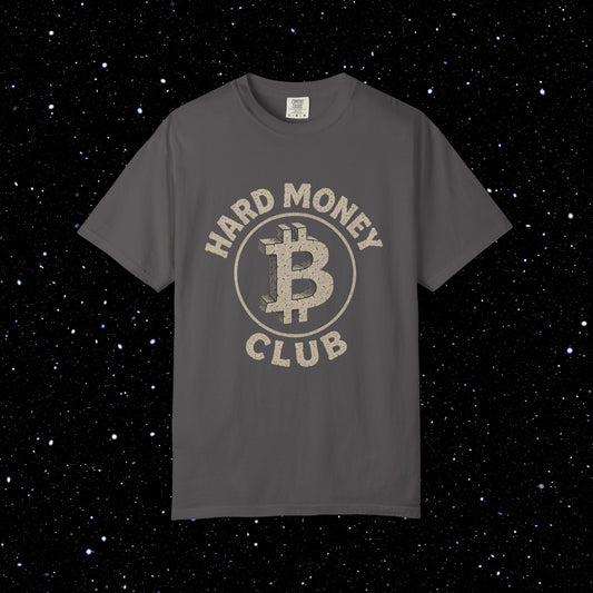 Hard Money Club - Granite Bitcoin Tee