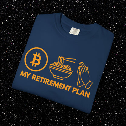 Ramen Retirement Plan Bitcoin Tee