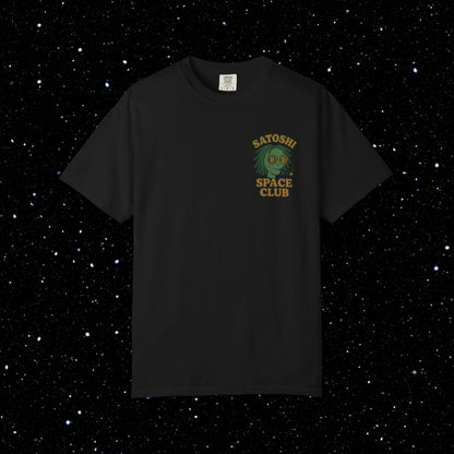 Satoshi Space Club Spaced Alien Backprint Tee