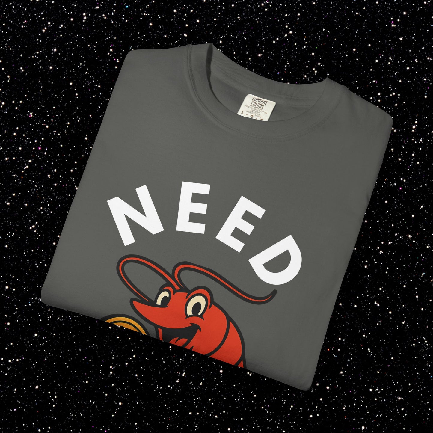 Bitcoin Shrimp Tee — "Need 0.1 BTC"