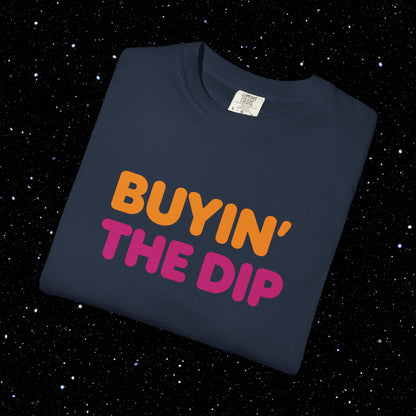 Buyin' the Dip Bitcoin Tee Shirt