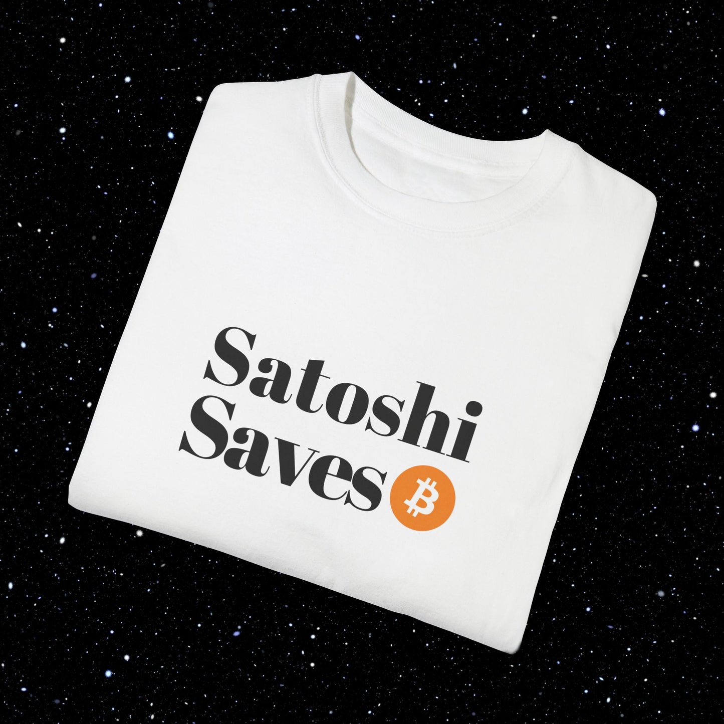 Satoshi Saves - Bitcoin Comfort Colors Tee Shirt