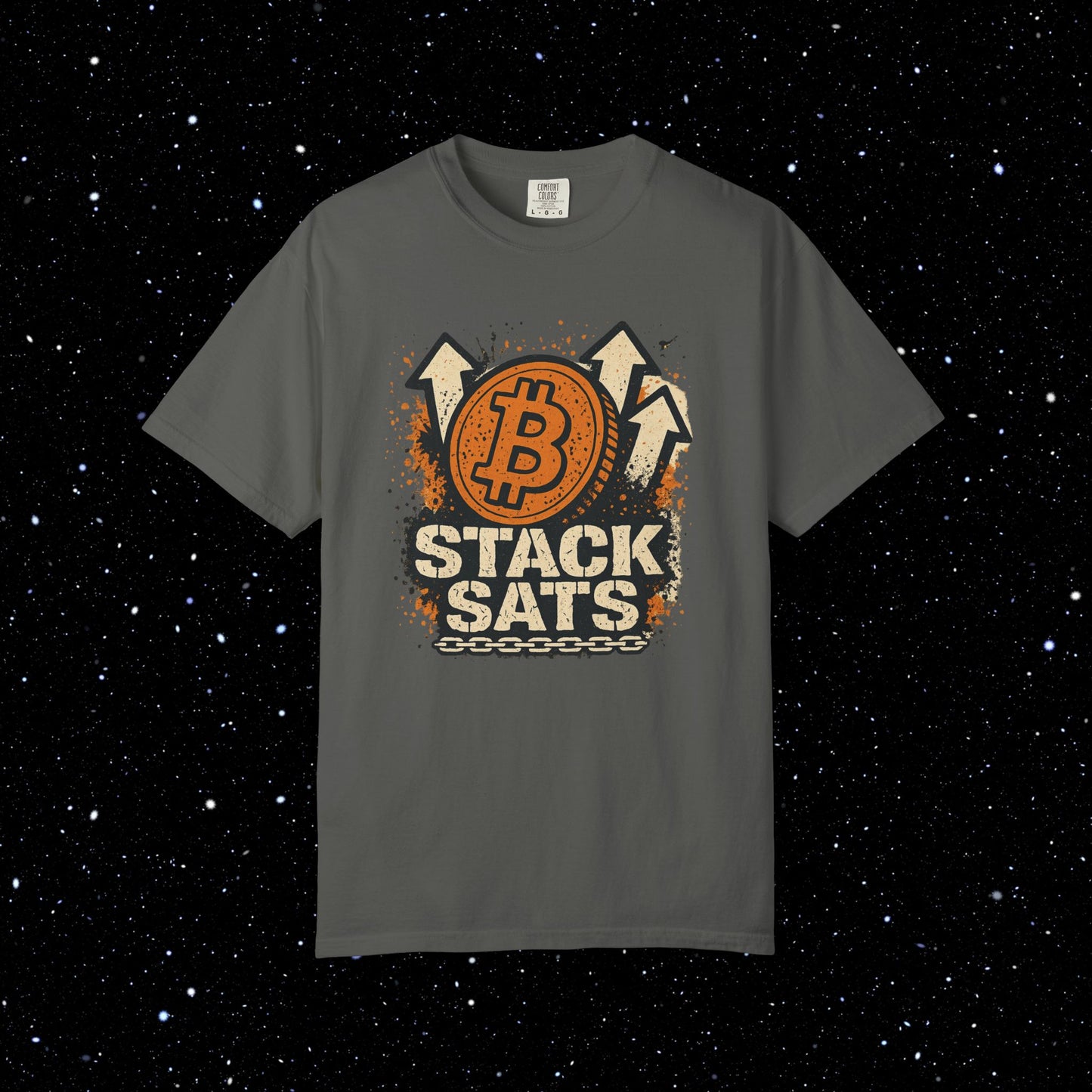 Stack Sats Bitcoin Tee