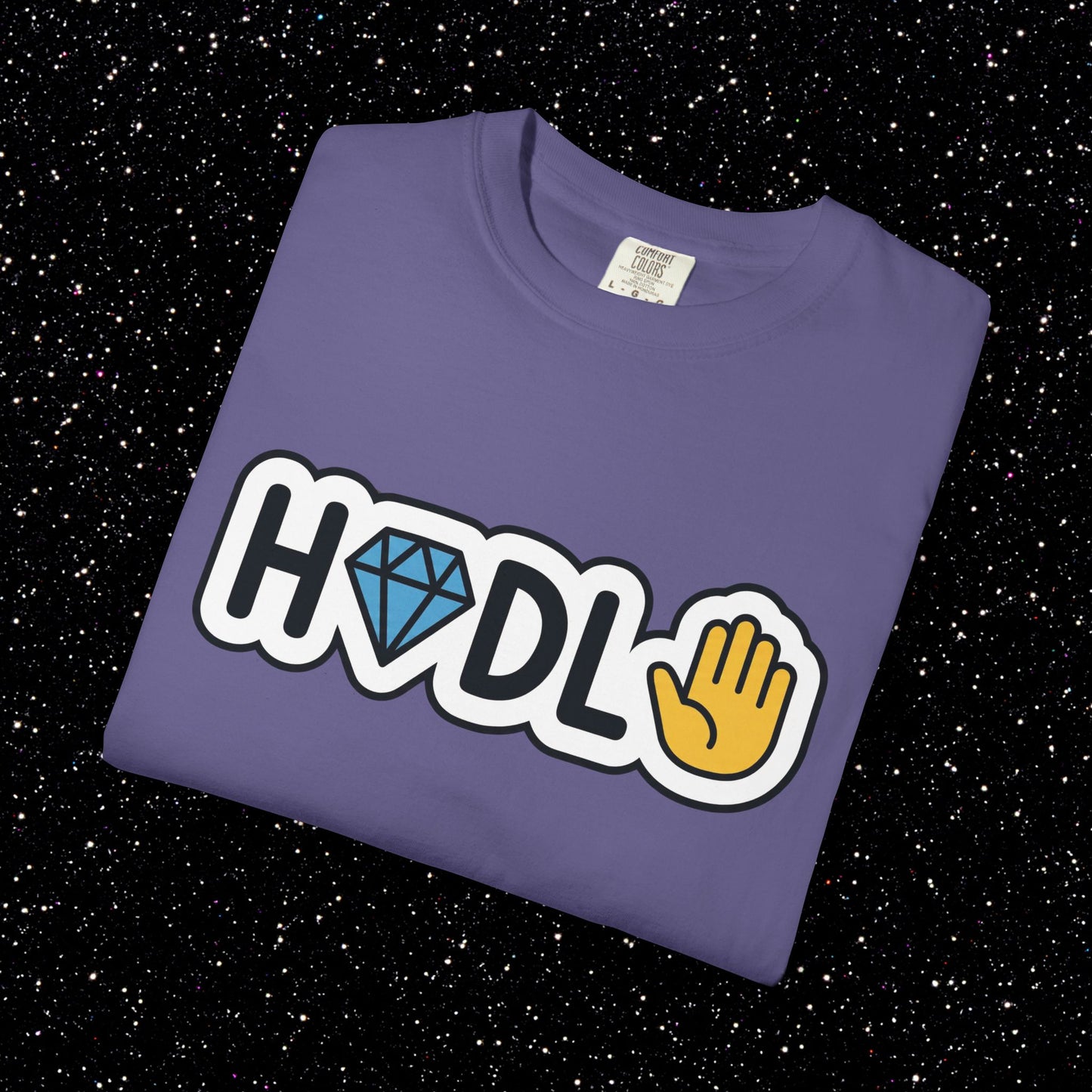 HODL Crypto Diamond Emoji T-Shirt
