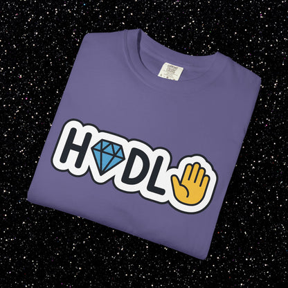 HODL Crypto Diamond Emoji T-Shirt