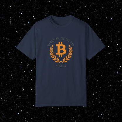 Vires in Numeris Bitcoin Comfort Colors Tee Shirt