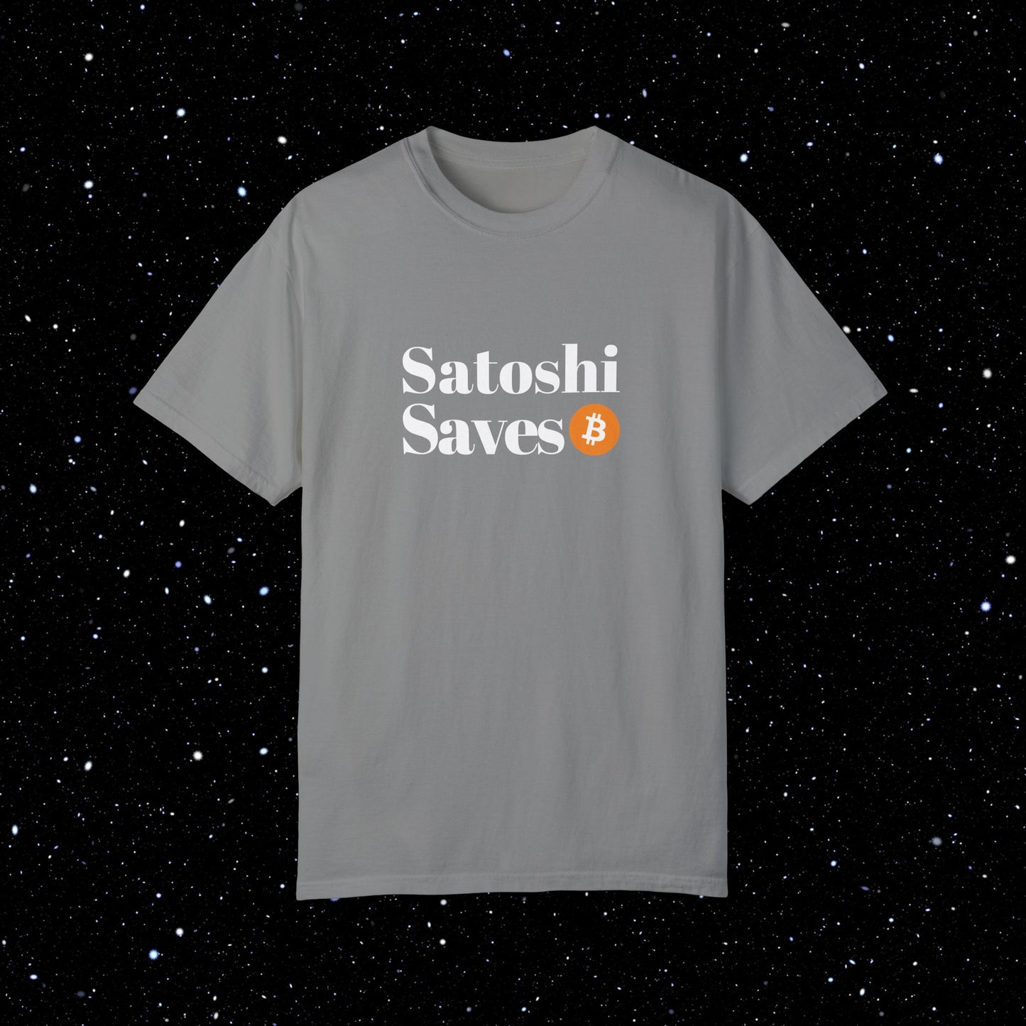 Satoshi Saves - Bitcoin Comfort Colors Tee Shirt