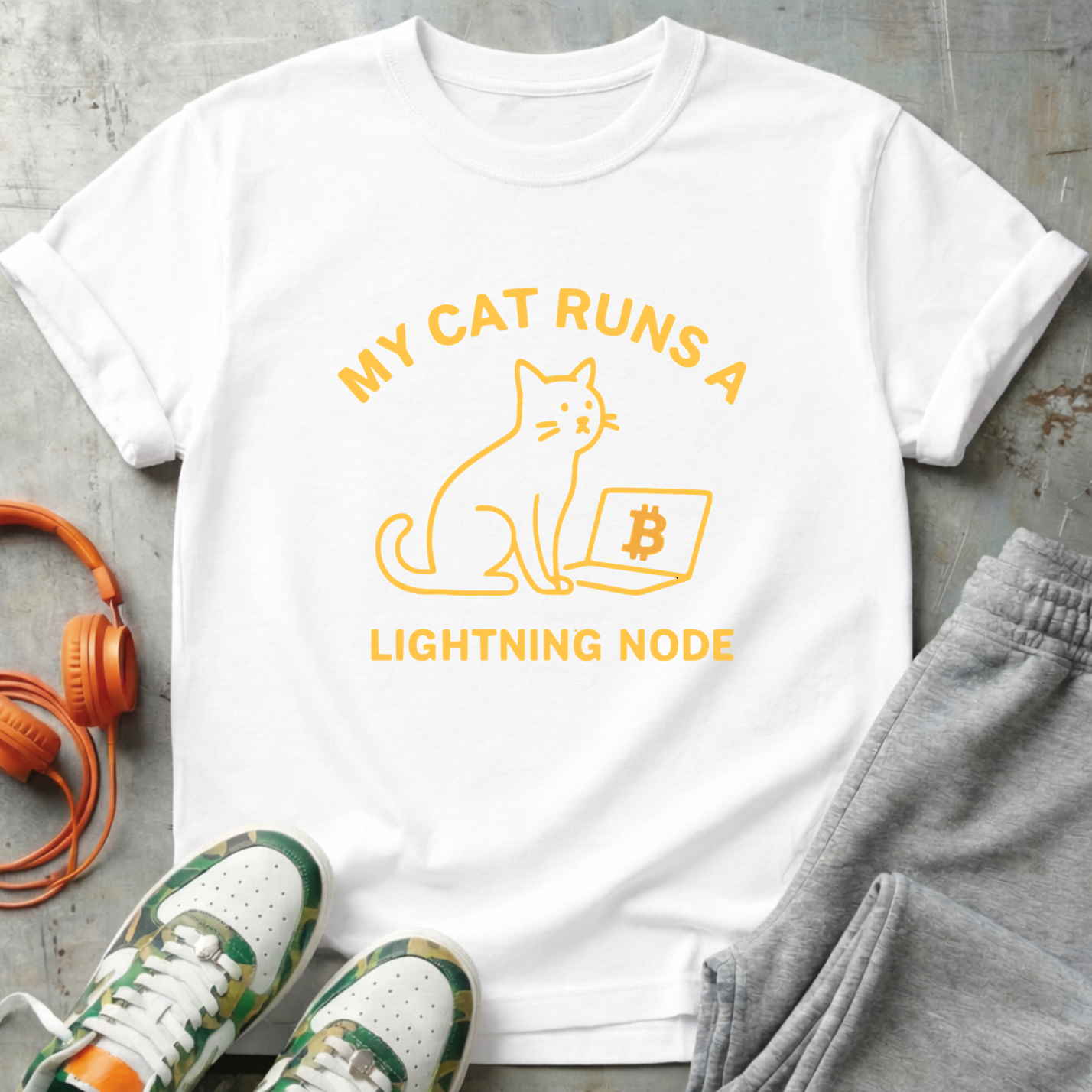 Cat Runs a Lightning Node