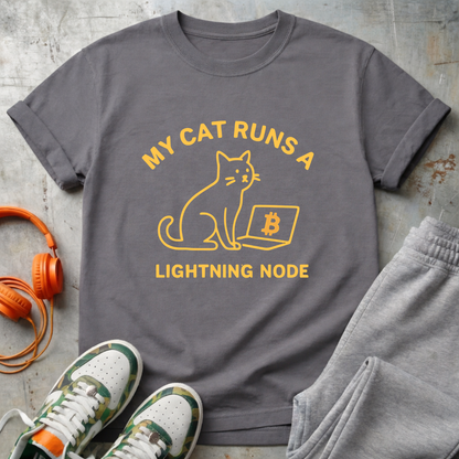 Cat Runs a Lightning Node