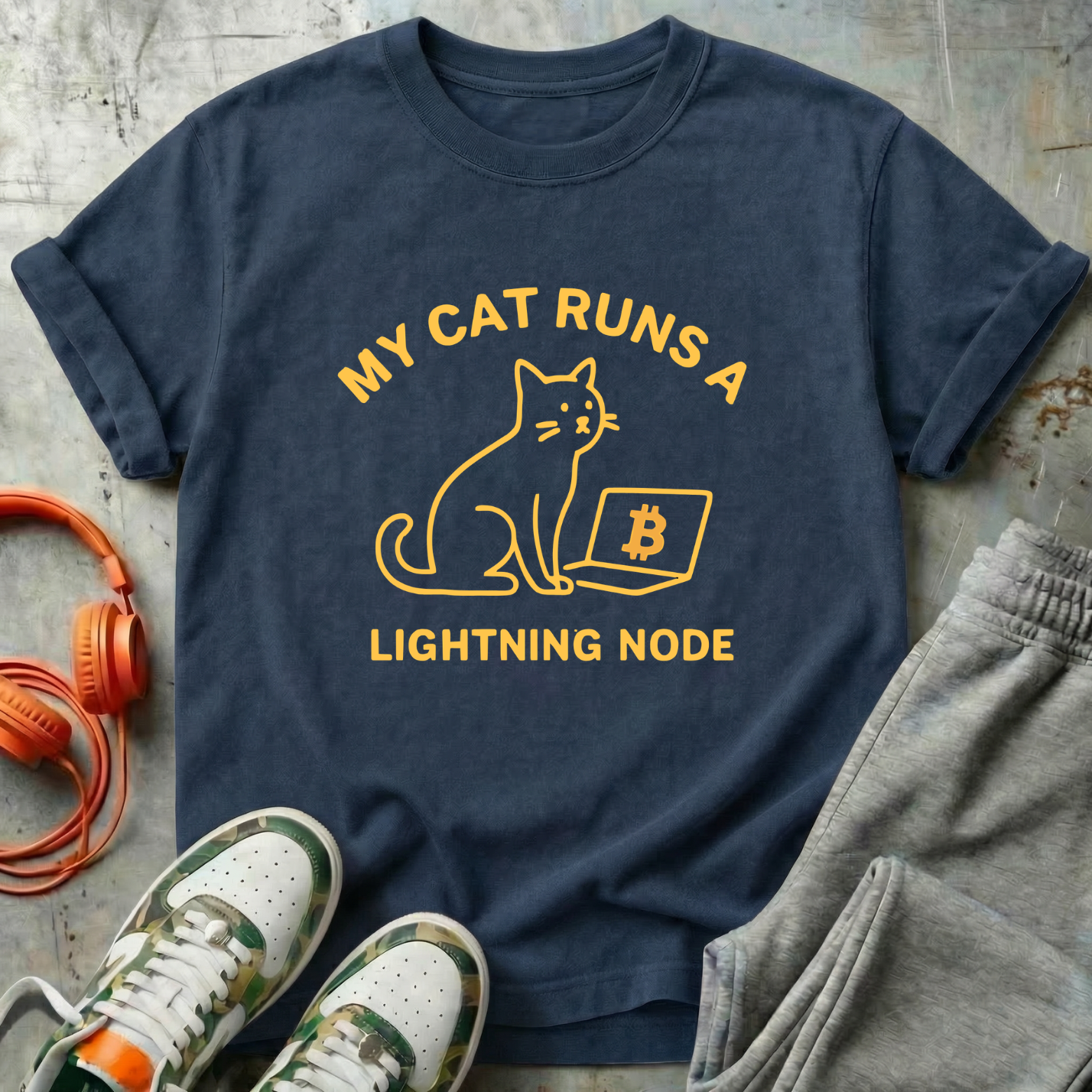 Cat Runs a Lightning Node