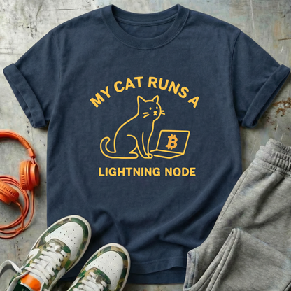 Cat Runs a Lightning Node