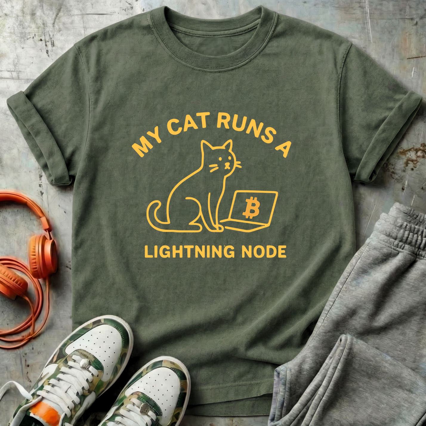 Cat Runs a Lightning Node