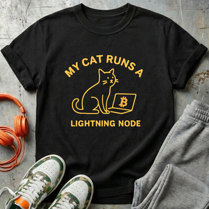 Cat Runs a Lightning Node