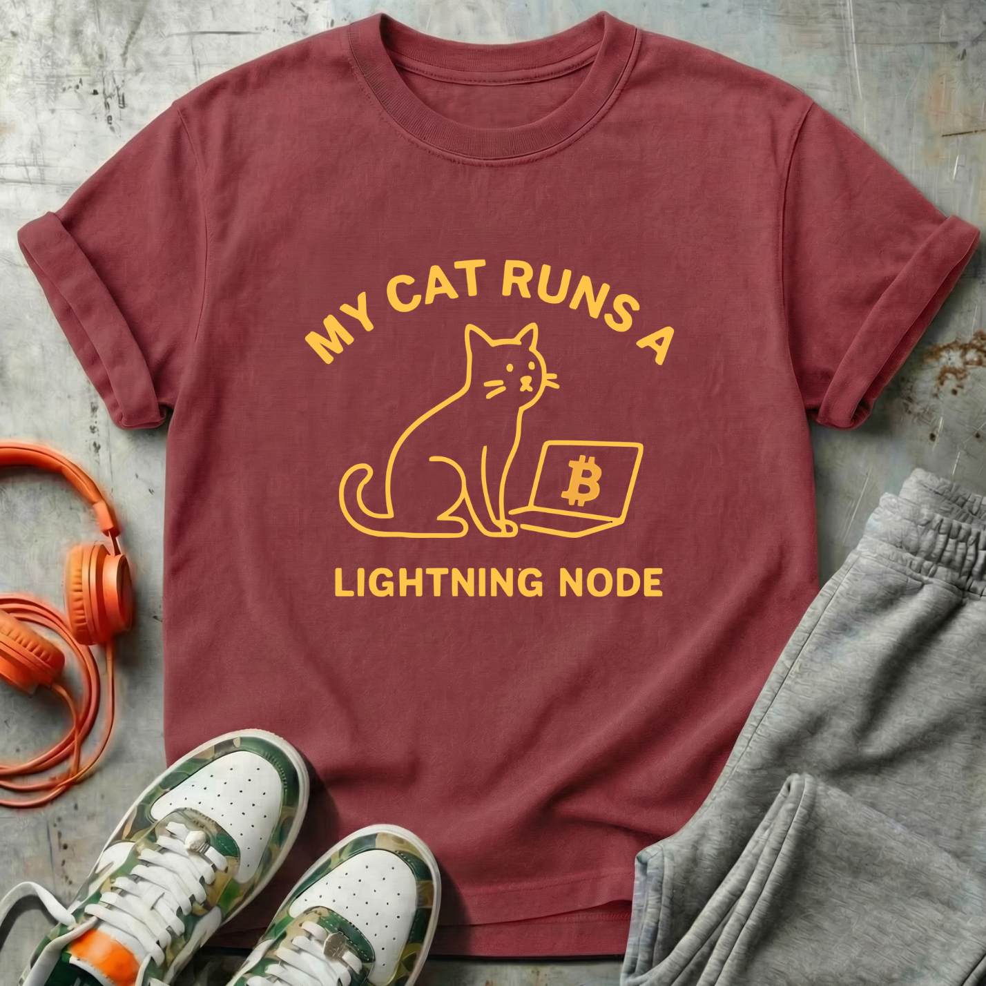 Cat Runs a Lightning Node