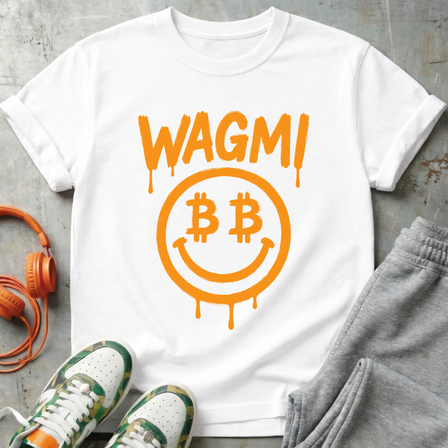 WAGMI Drip Tee