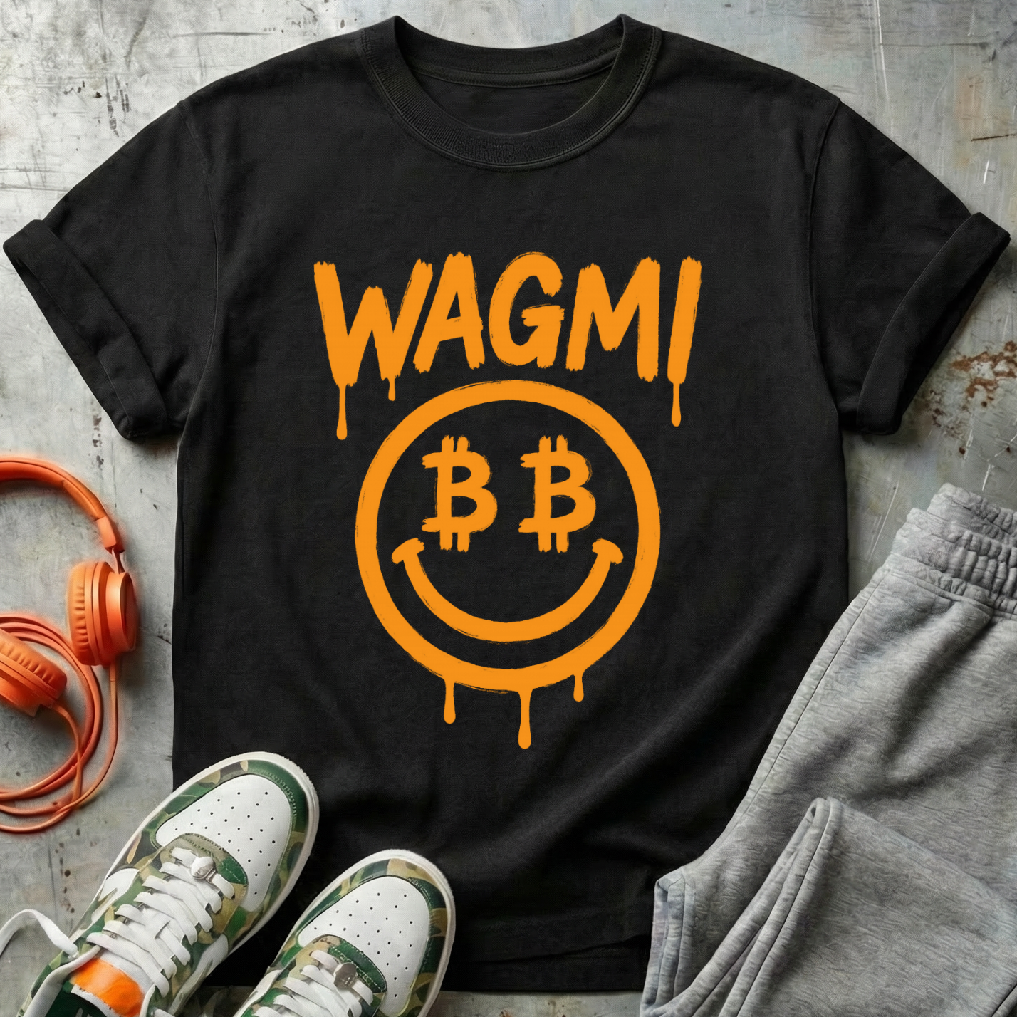 WAGMI Drip Tee