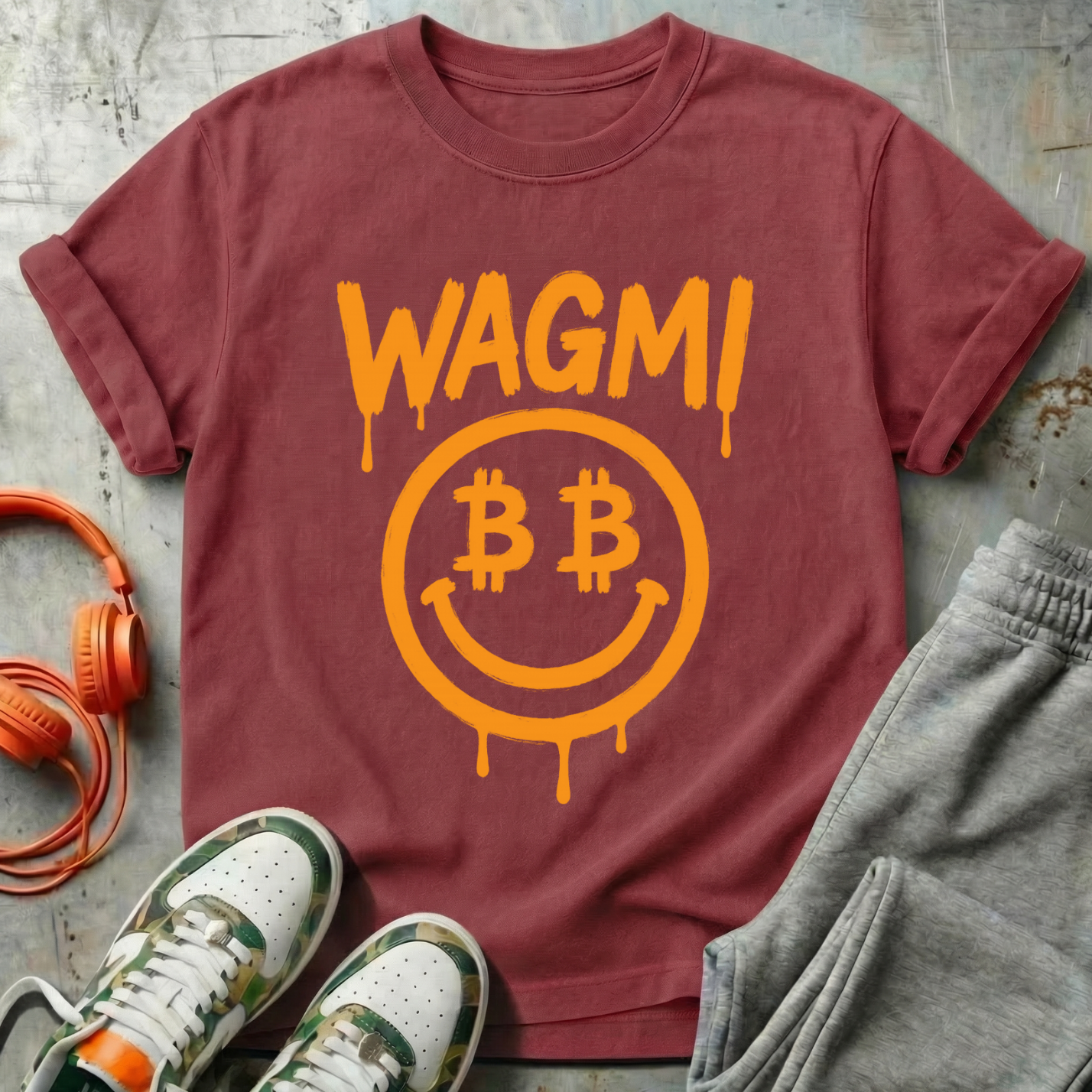 WAGMI Drip Tee