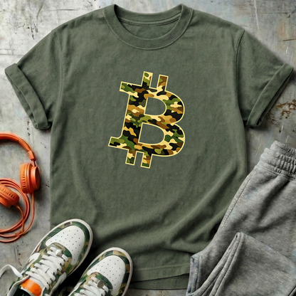 Bitcoin Camo Tee