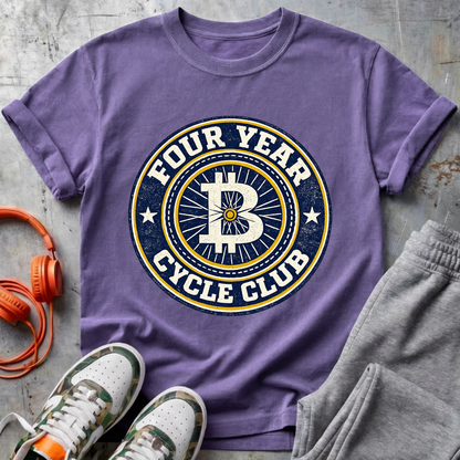 Four Year Cycle Club College Tee