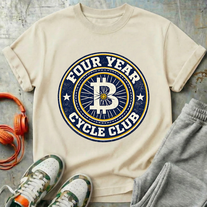 Four Year Cycle Club College Tee