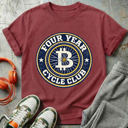 Four Year Cycle Club College Tee