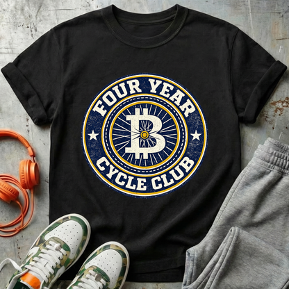 Four Year Cycle Club College Tee