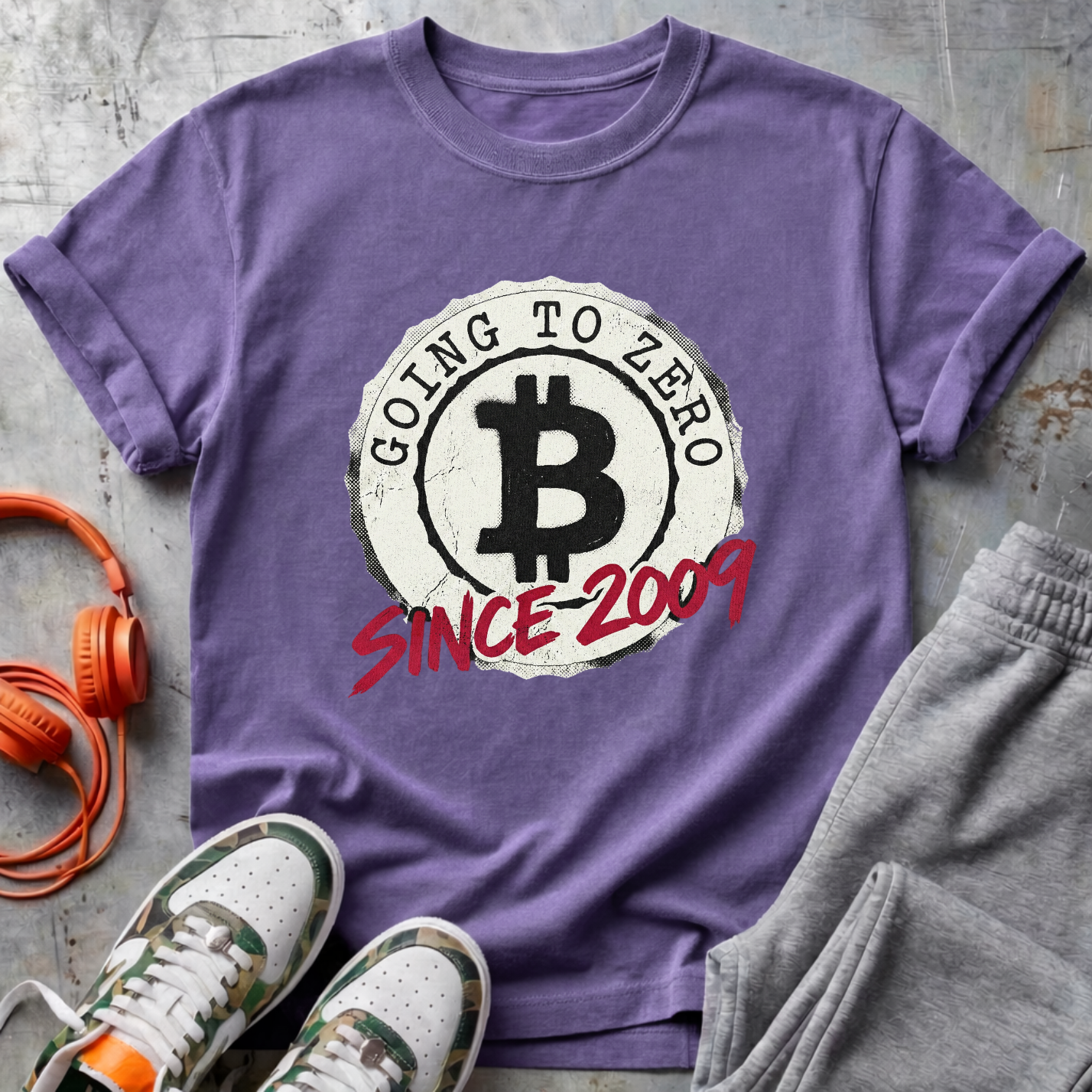 Bitcoin Going to Zero Since 2009 Badge