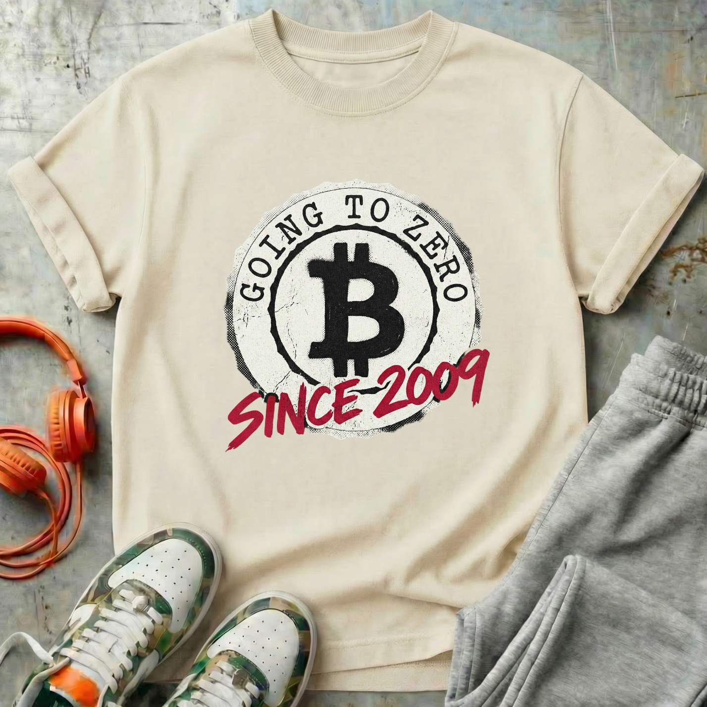 Bitcoin Going to Zero Since 2009 Badge